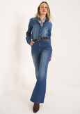 Pantalone denim Cindy modello flare DENIMDENIM Donna immagine n. 1