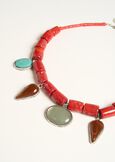 Collana Ghibli effetto corallo ROSSO Donna immagine n. 2