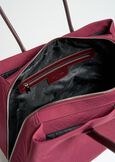 Maxi bauletto Beagle in nylon ROSSO BORDEAUXNERO Donna immagine n. 5