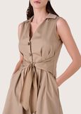 Alberto sleeveless dress BEIGE Woman image number 2