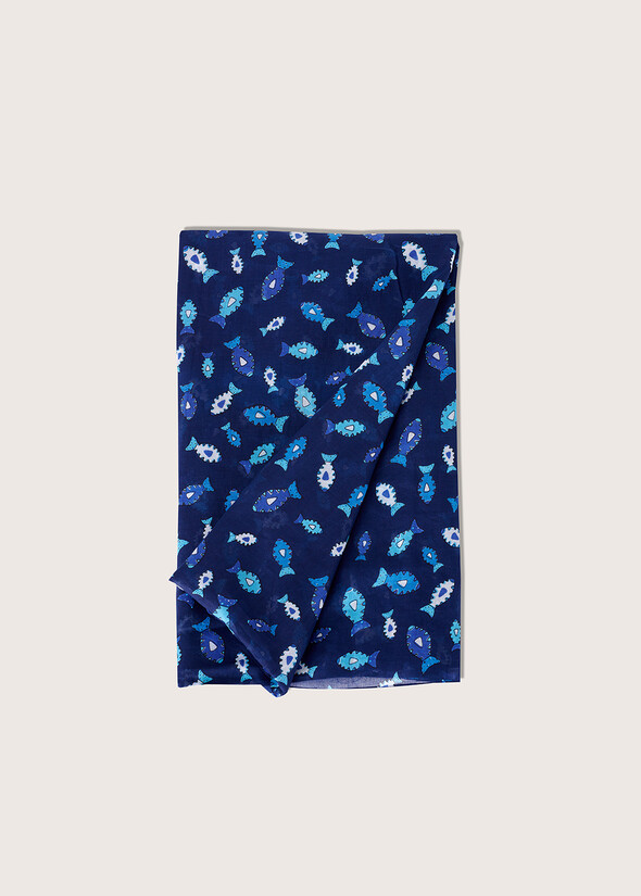 Pareo Sheryl 100% cotone con borsina  Donna null