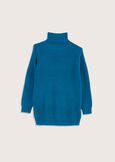 Moyla high neck jersey BLU MAJO Woman image number 1