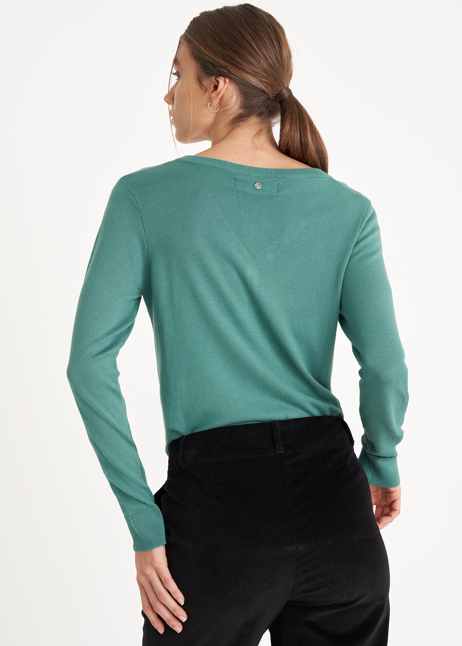 Maglia Megans in viscosa GRIGIO TORTORAVERDE Donna , immagine n. 3