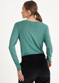Maglia Megans in viscosa GRIGIO TORTORAVERDE Donna immagine n. 3