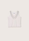 Top They con cristalli BIANCO Donna immagine n. 4