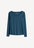 T-shirt Susanna scollo tondo ROSSO BORDEAUXVERDE GARDENMARRONE Donna immagine n. 5