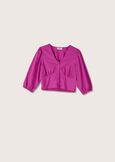 Camicia Ciapa 100% cotone VIOLA GRAPE Donna immagine n. 5