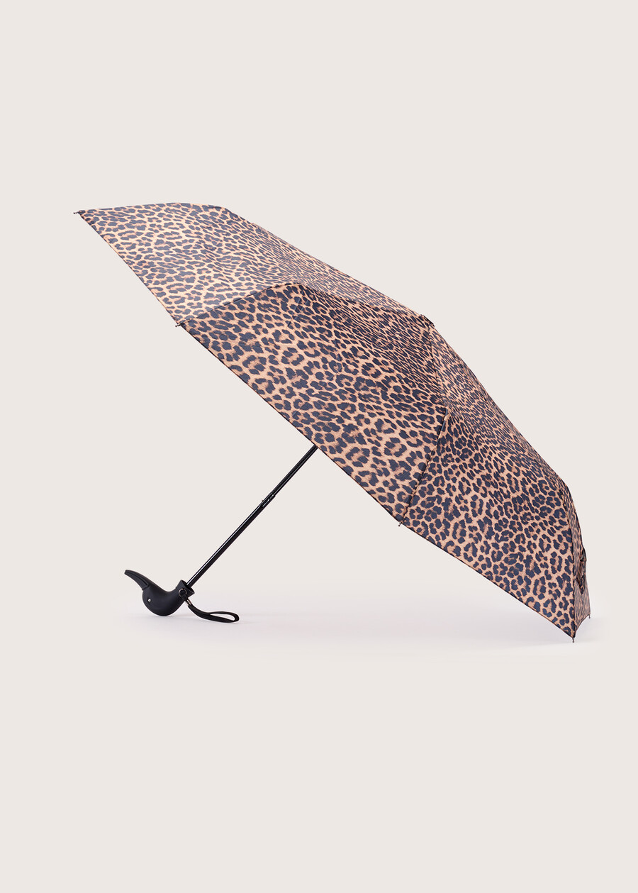 Animalier umbrella with duck handle NERO BLACK Woman , image number 1