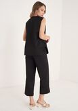 Pinocchietto Sara-A In Cotone BIANCO WHITENERO BLACK Donna immagine n. 4