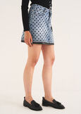 Minigonna Greta denim pois DENIM MEDIUM DENIM Donna immagine n. 3