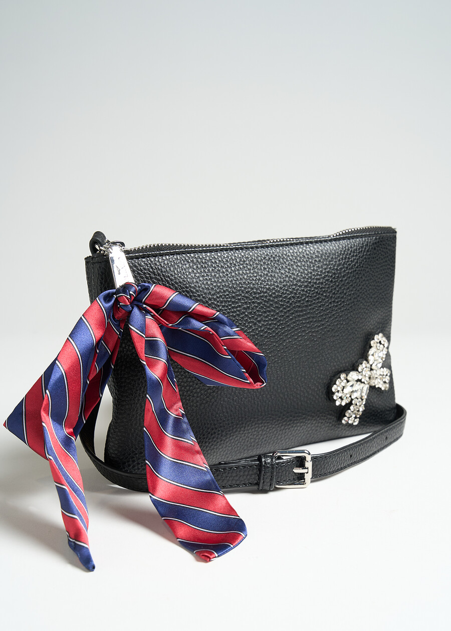 Borsa Tonga nera con strass NERO Donna , immagine n. 1