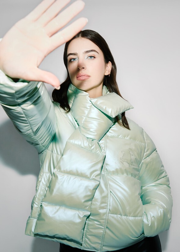 Piumino eco 100% riciclato Puff VERDE ECOVERDE ECO Donna null