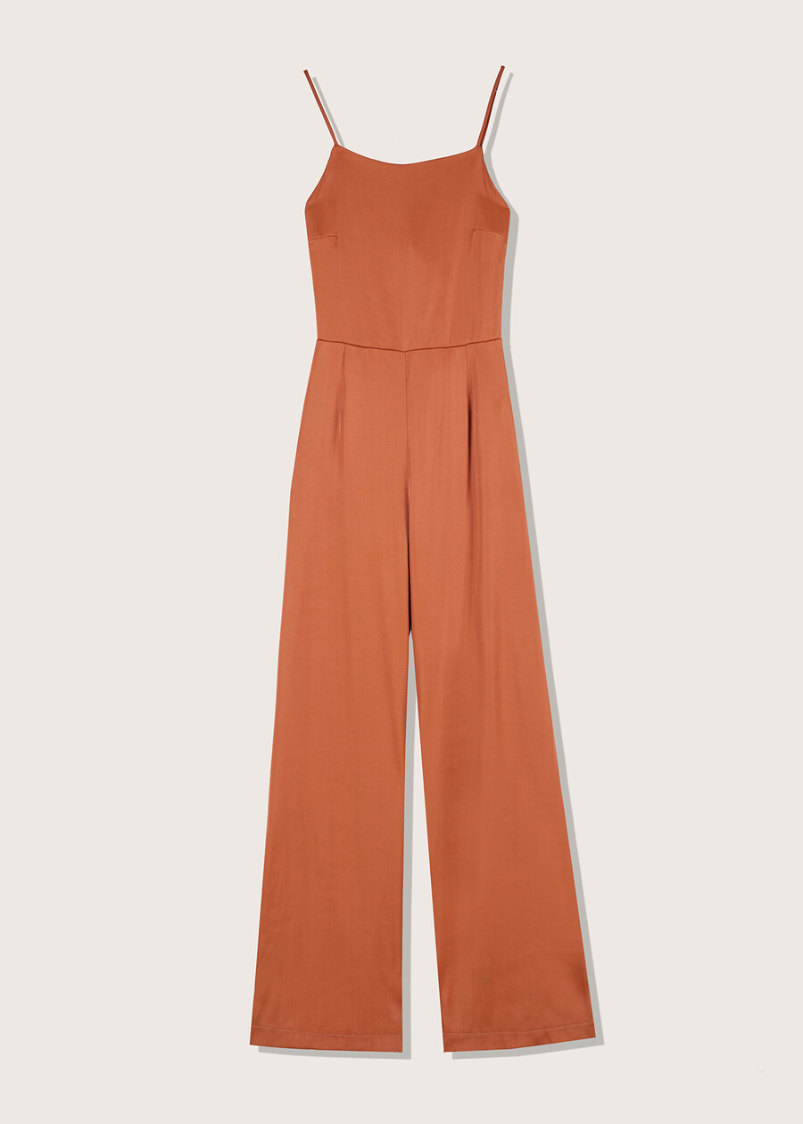 Trudy long jumpsuit MARRONE CARAMELLO Woman , image number 5