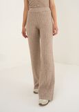 Pantaloni Paky in maglia a coste MARRONE Donna immagine n. 3