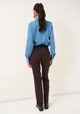 Pantaloni Alice a sigaretta a righe MARRONE MOKA Donna immagine n. 5