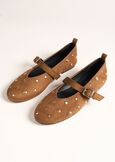 Ballerina Skin in ecocamoscio
 MARRONE CARAMELLO Donna immagine n. 2