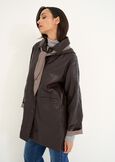 Gabriel faux leather coat MARRONE Woman image number 2