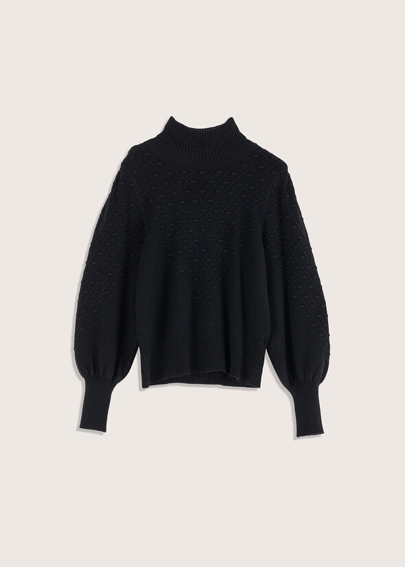 Marys high neck sweater ROSA CAMMEONERO Woman null