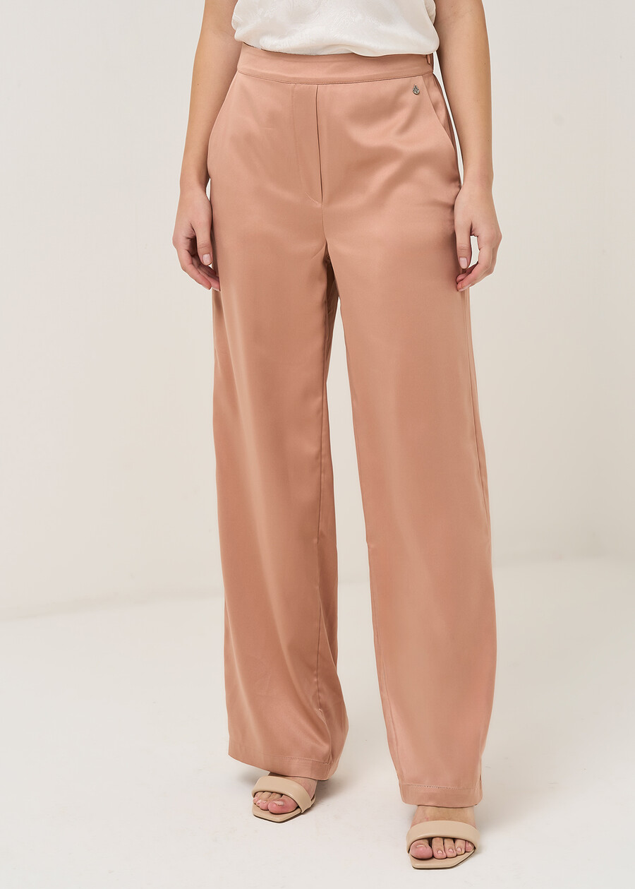 Pantaloni Paula a gamba larga ARANCIONE Donna , immagine n. 2