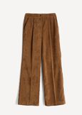 Pantaloni Paliky a coste ampi MARRONE Donna immagine n. 5