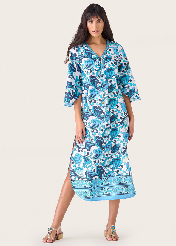 Abito Alod in crepe BLUE TURCHESE Donna null