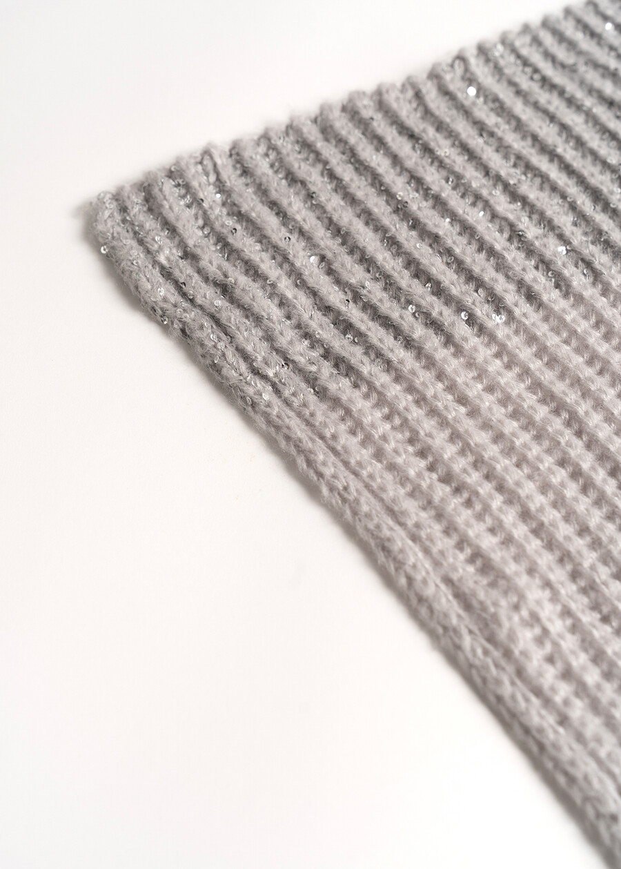 Sciarpa Sharon con paillettes ROSSOGRIGIO PERLA Donna , immagine n. 3