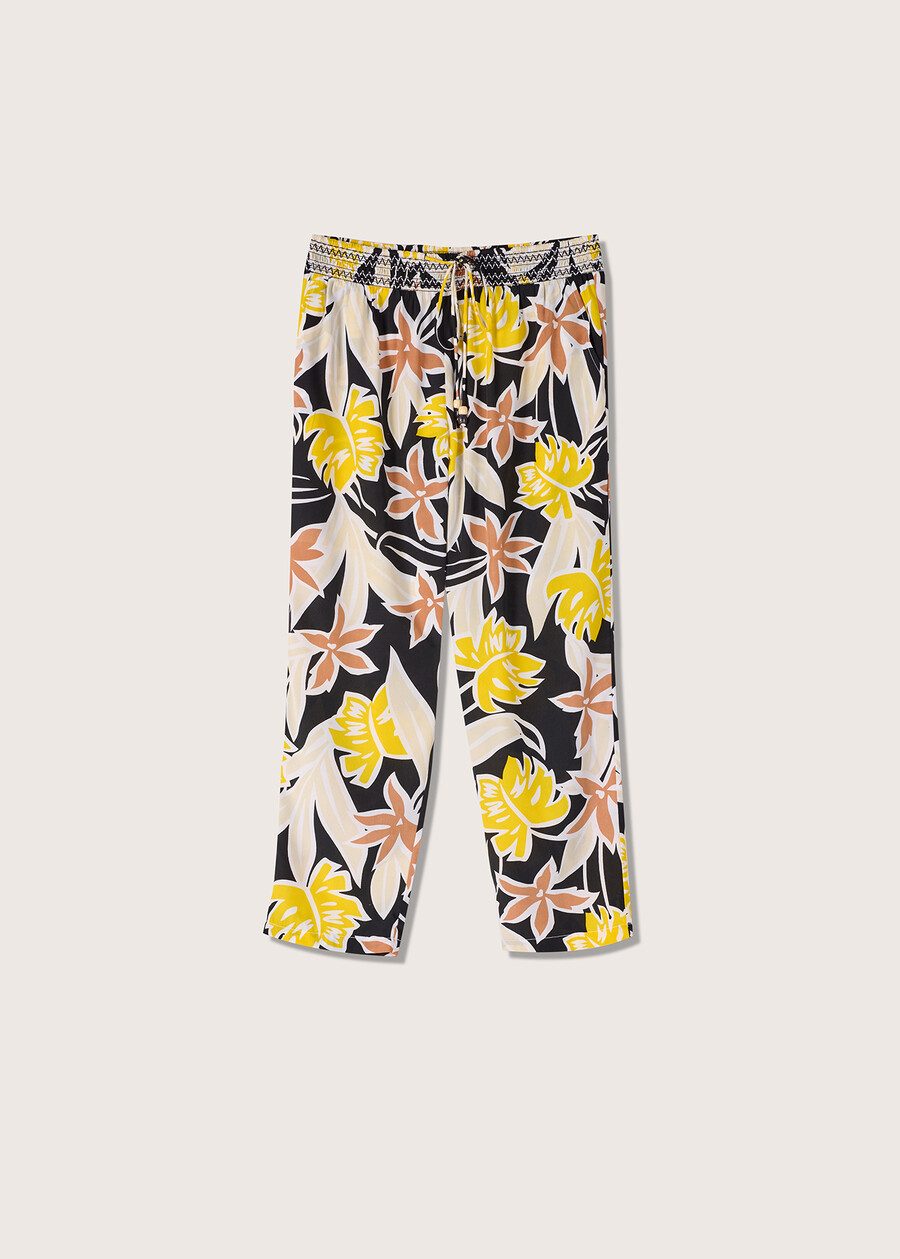 Pantalone Perry a fantasia NERO Donna , immagine n. 4