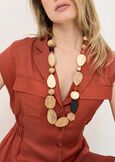 Collana Gaylor in legno e resina MARRONE Donna immagine n. 1