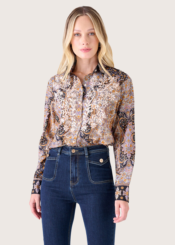 Camicia Cherry con ricamo VIOLA LILLY Donna null