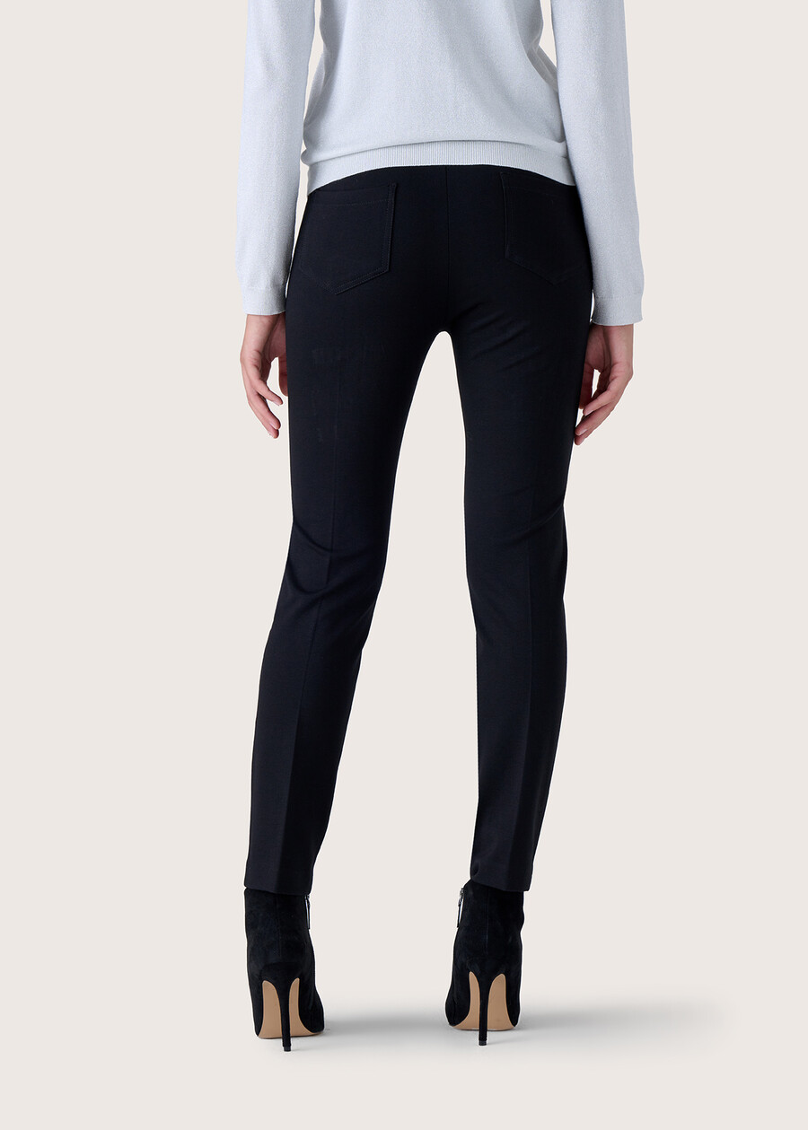 Pantalone Kate in punto Milano NERO BLACKBLUE OLTREMARE  Donna , immagine n. 4
