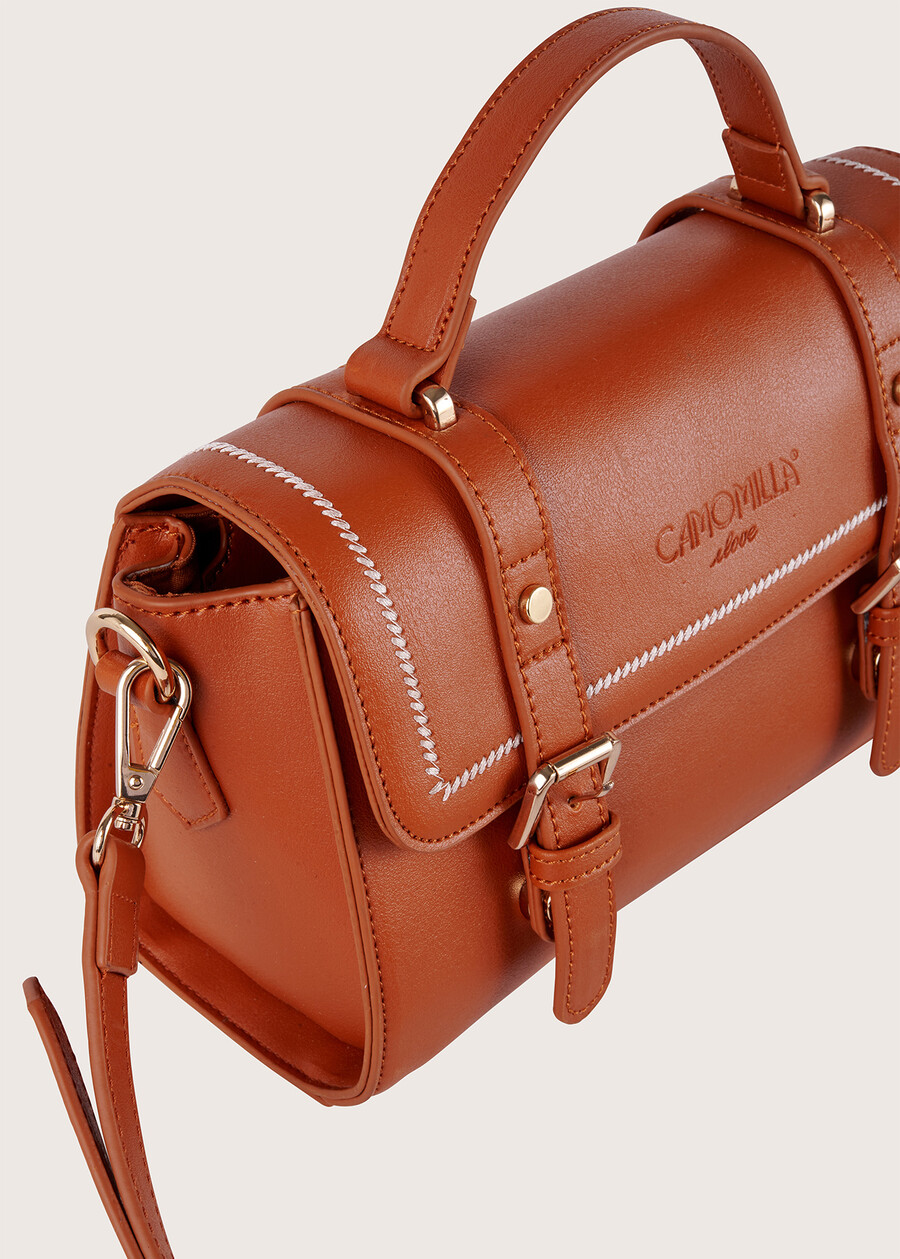 Bryn eco-leather satchel  Woman , image number 2