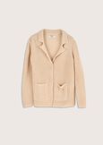 Camil V-neck cardigan BEIGE ECRU Woman image number 4