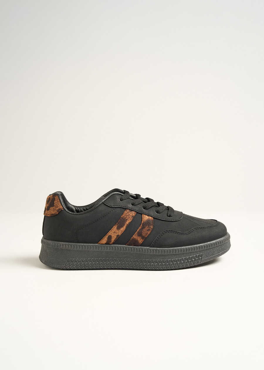 Sneakers Sully con inserti maculati MARRONE CARAMELLO Donna , immagine n. 4