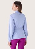 Andie viscose-blend jersey BLU FIORDALISO Woman image number 3