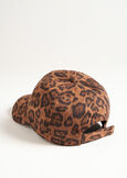 Cler animal-print baseball cap MARRONE CARAMELLO Woman image number 2