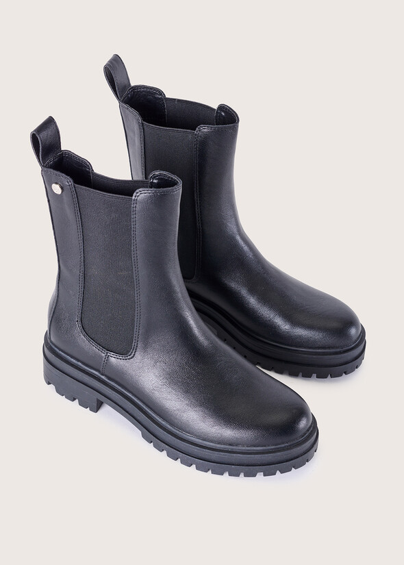Stivaletto Selvaggia in ecopelle NERO BLACK Donna null