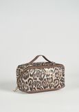 Bosva animalier eco-leather beauty case NERO BLACK Woman image number 1