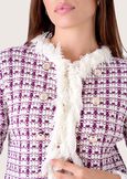 Cosmo tweed cardigan ROSSO SYRAH Woman image number 2
