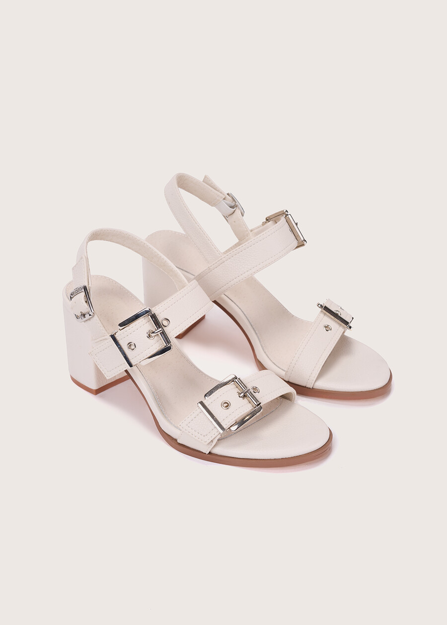 Surly double buckle sandal BEIG SALINA Woman , image number 1