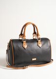 Bauletto Bowlbag-A bicolore NERO BLACK Donna immagine n. 1
