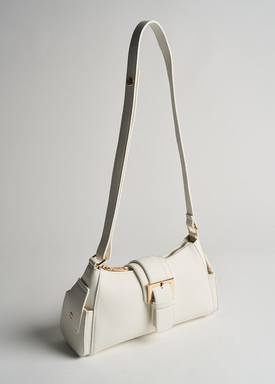 Baylee crossbody gold details BEIGEBIANCO WHITE Woman , image number 2
