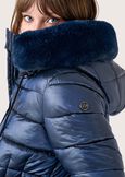 Peter long down jacket BLU INCHIOSTRO Woman image number 3
