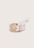Clara belt with round buckle BIANCOMARR CACAO Woman image number 1