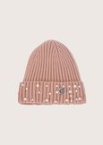Cally cap with pearls BEIGE DOESKIN Woman image number 2