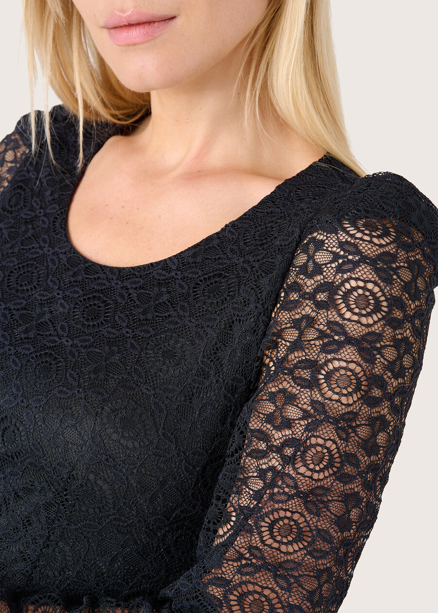 Abito Adam in pizzo NERO Donna , immagine n. 3