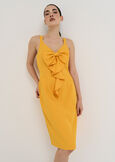 Agos dress with maxi bow ARANCIONE Woman image number 1