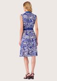 Abito giromanica Azzurra BLU Donna immagine n. 3
