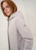 Piumino Patly liscio con cappuccio MARRONEGRIGIO Donna immagine n. 3