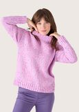 Maglia Margie effetto bouclé GIALLO PAGLIA Donna immagine n. 1