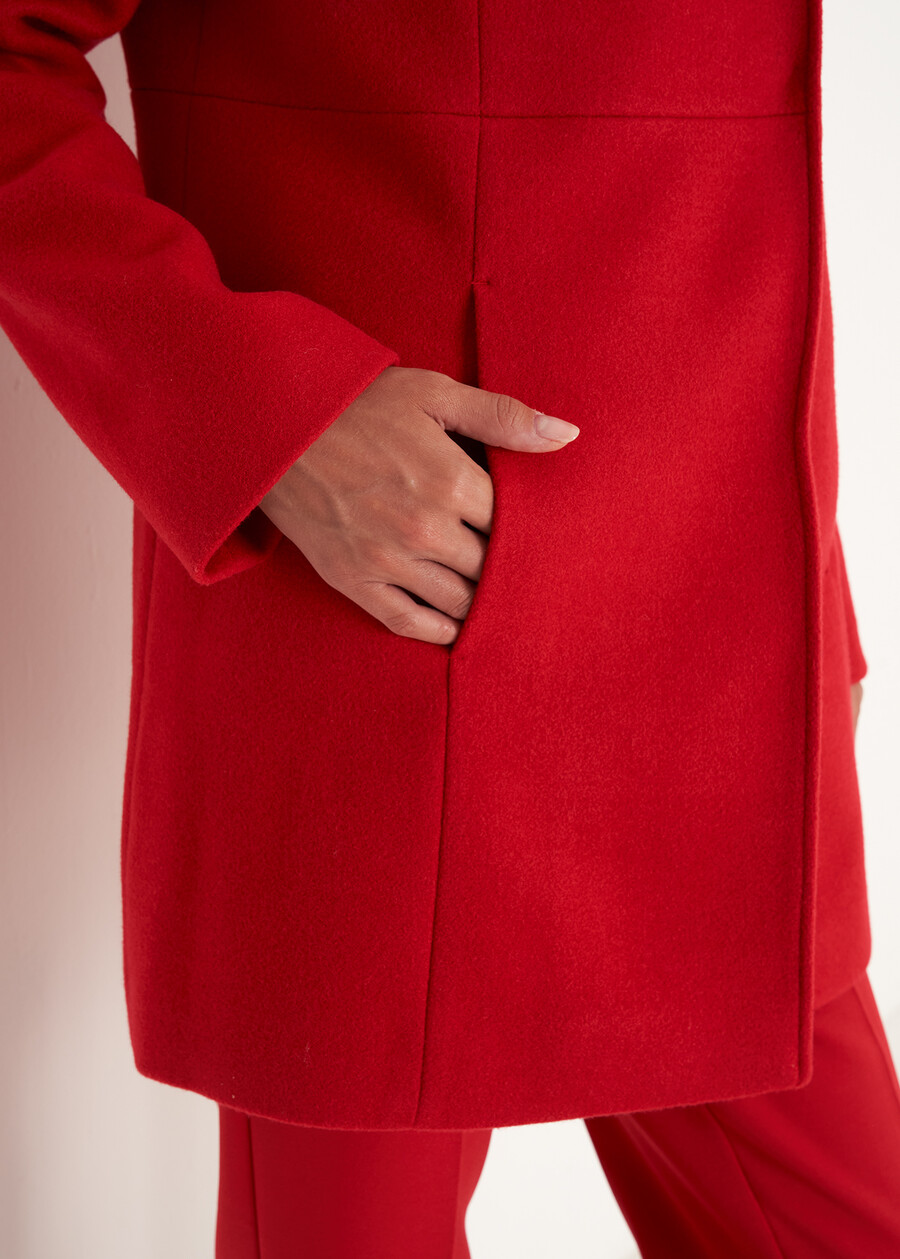 Elisir-A medium coat Archivio NERO BLACKROSSO Woman , image number 4